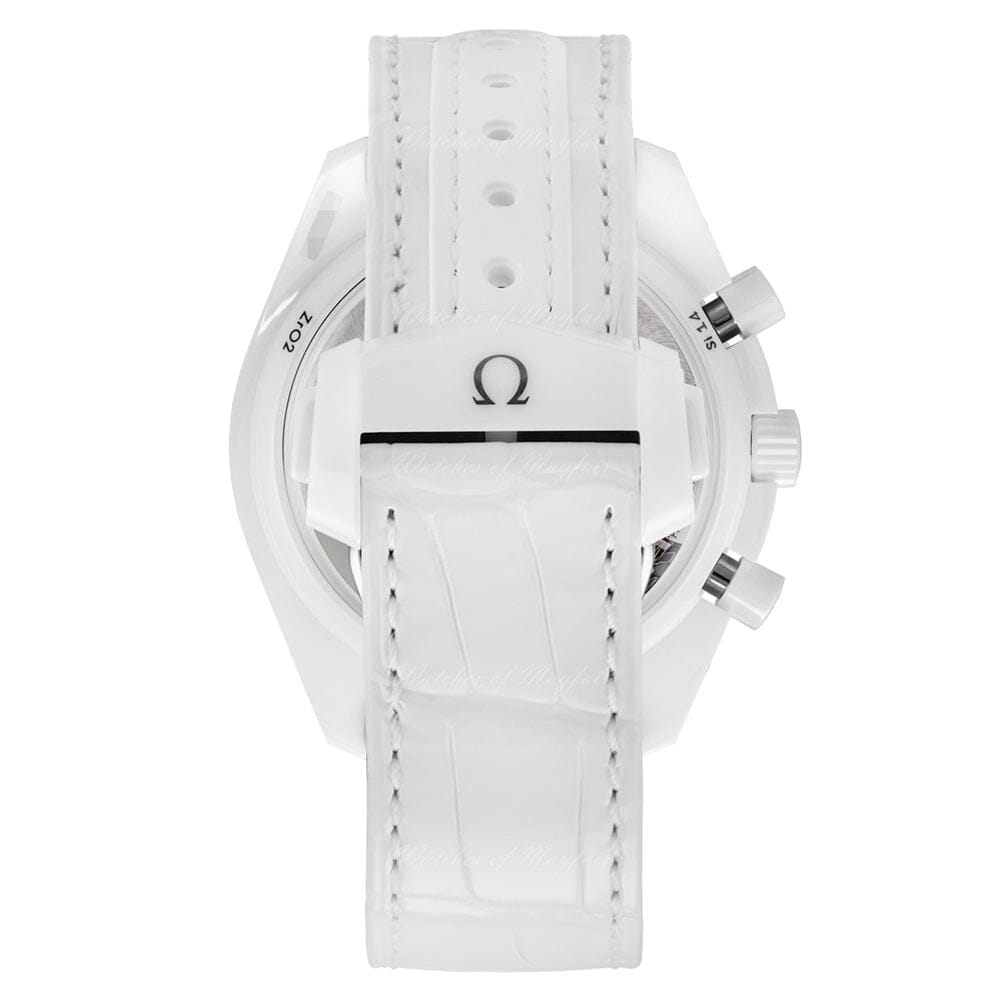 OM Speedmaster White Side of the Moon 44,2 Mm Men's Wristwatch