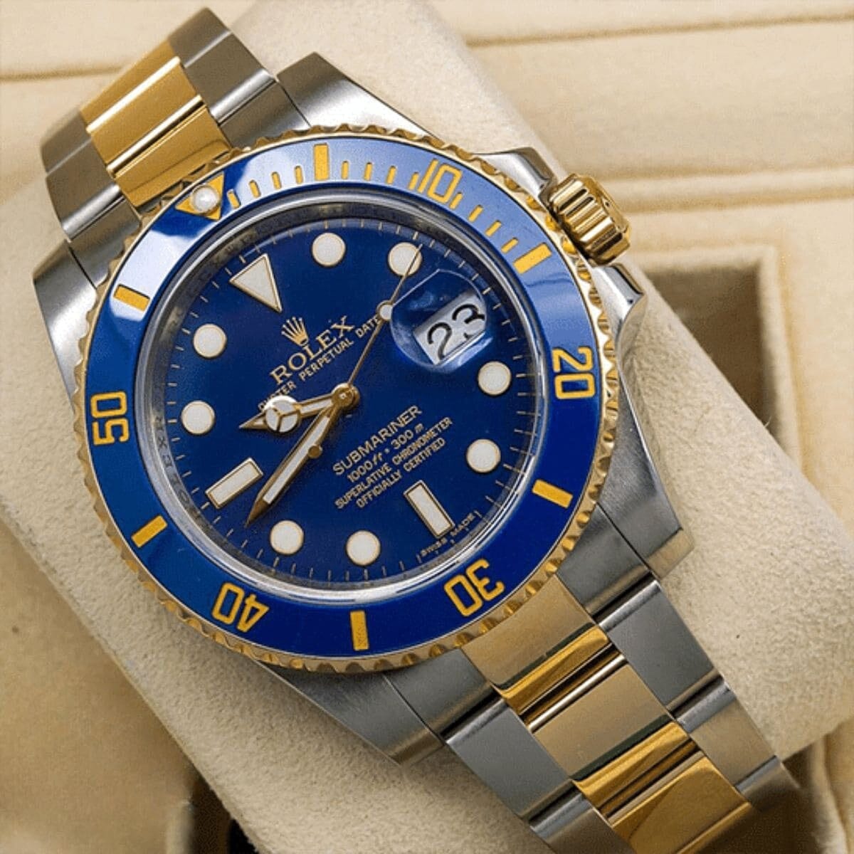 RX Submariner Date 126613LB "bluesy" Men's Wristwatch