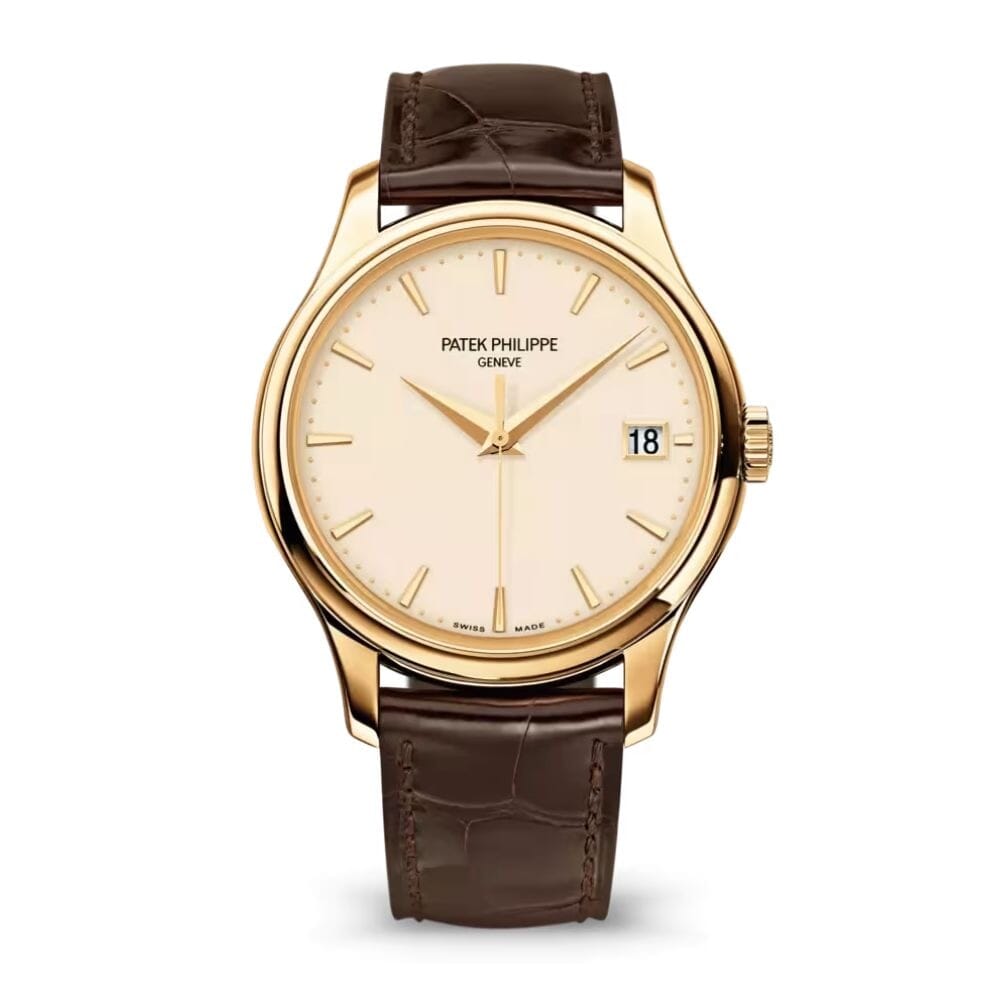 PP Calatrava 5227J-001 Yellow Gold with Ivory Dial