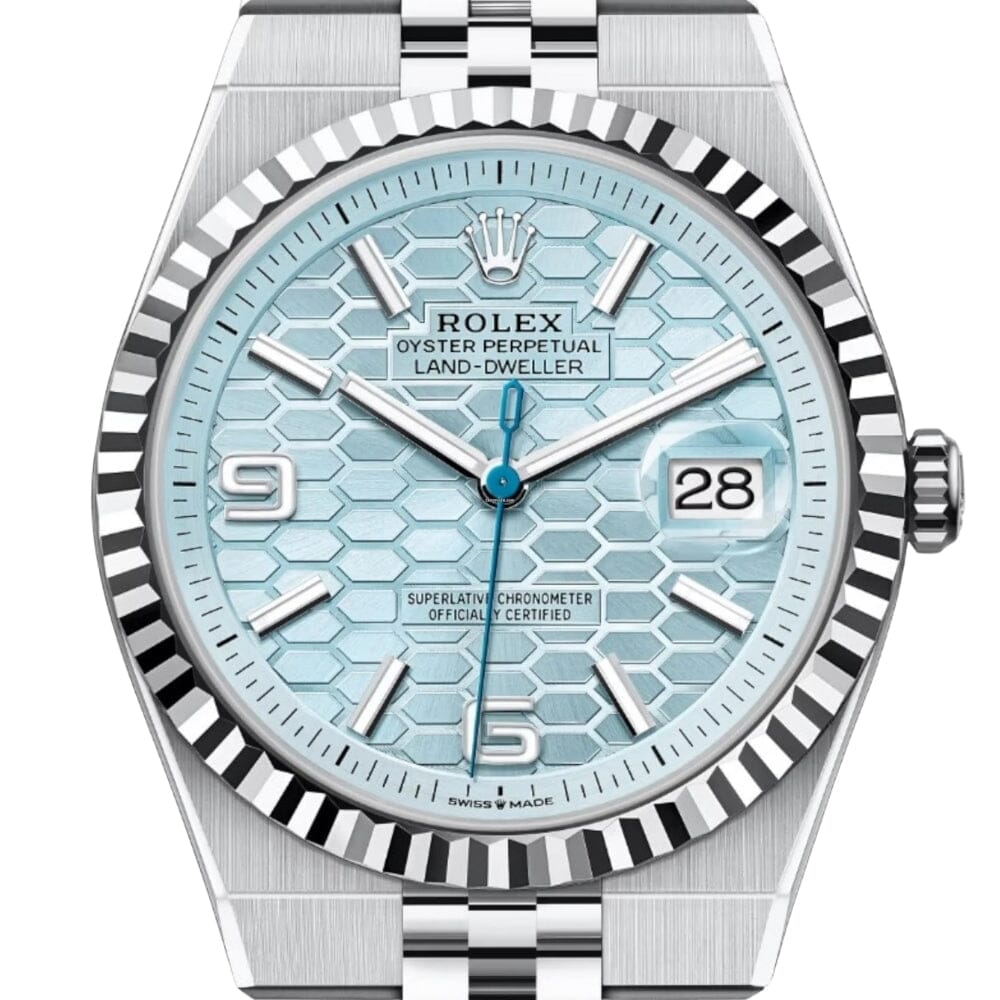 RX Land-Dweller 127336 "ice Blue Dial" 40mm