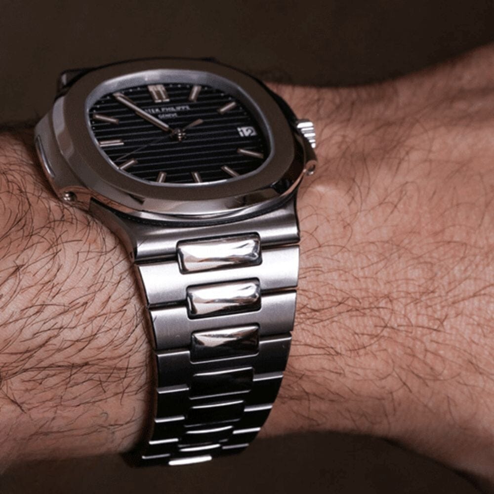 PP Nautilus 'blue Gradient' Men's Wristwatch