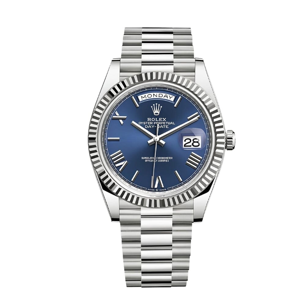 RX Day-Date 228239-0002 with Blue Dial