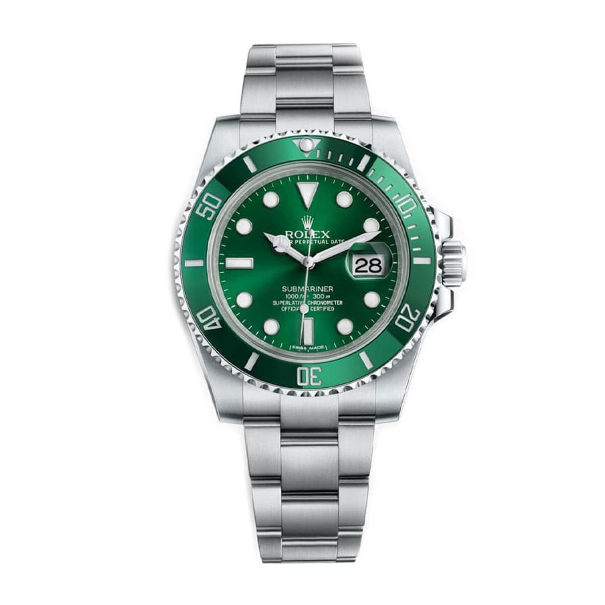 RX Submariner Date 116610LV "hulk" Men's Wristwatch