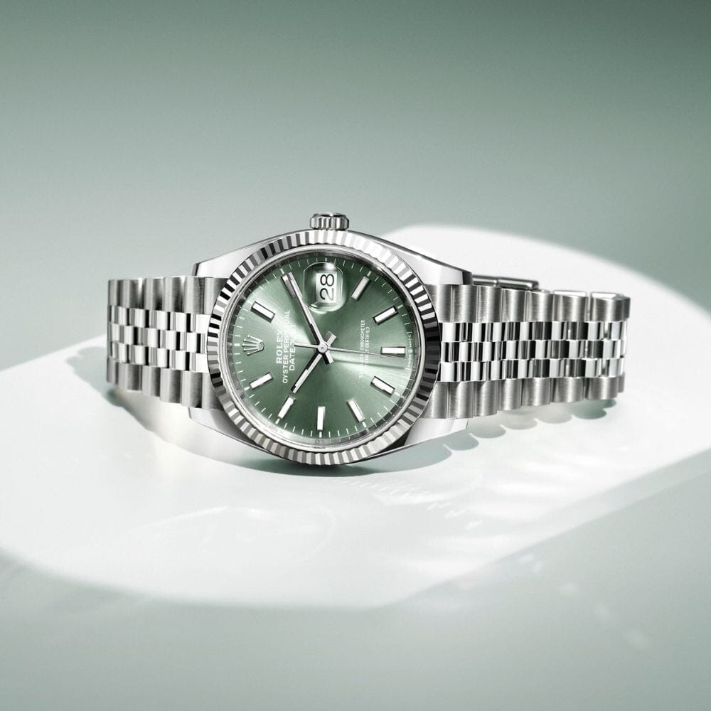 RX Datejust Green Dial Jubilee Bracelet 41mm