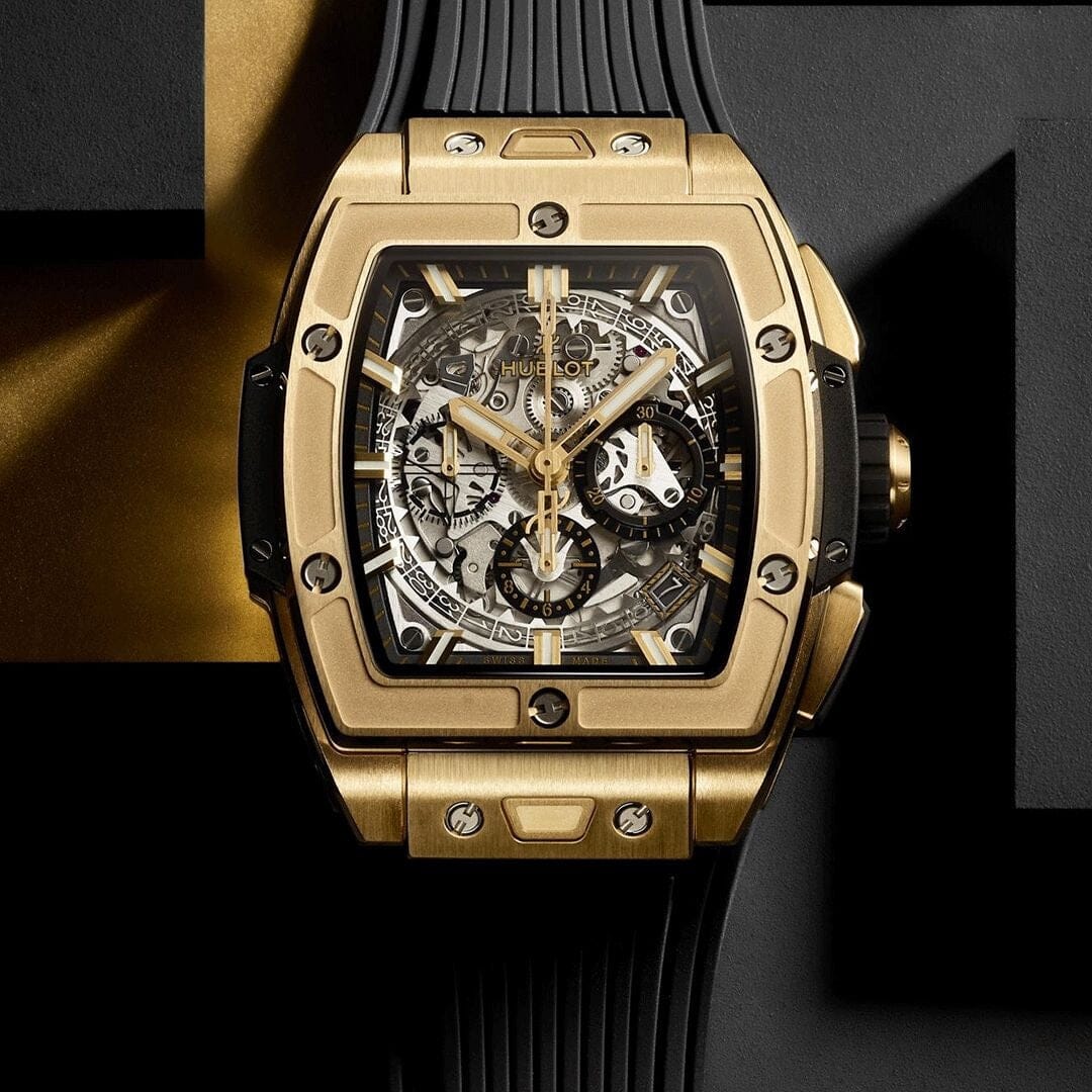HUB Big Bang Yellow Gold 42mm Men's Chronograph