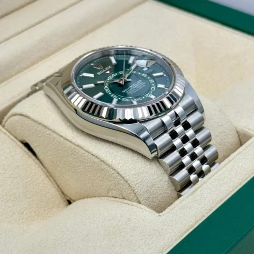 RX Sky-Dweller with Green Dial 336934-0001