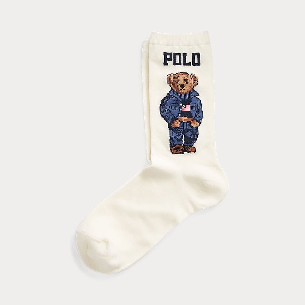 RL Polo Bear Crew Socks