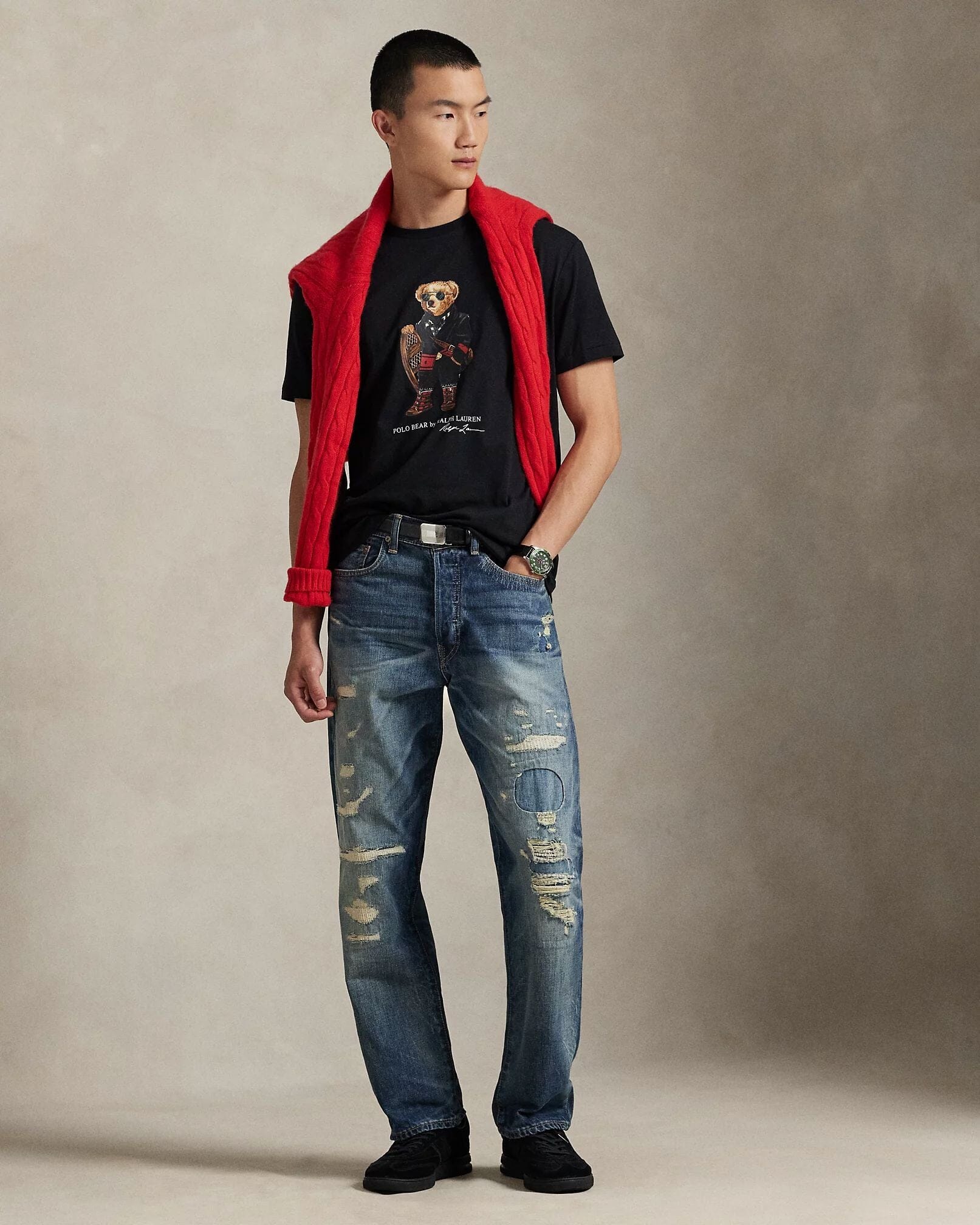 RL Polo Bear Jersey T-Shirt Classic Fit