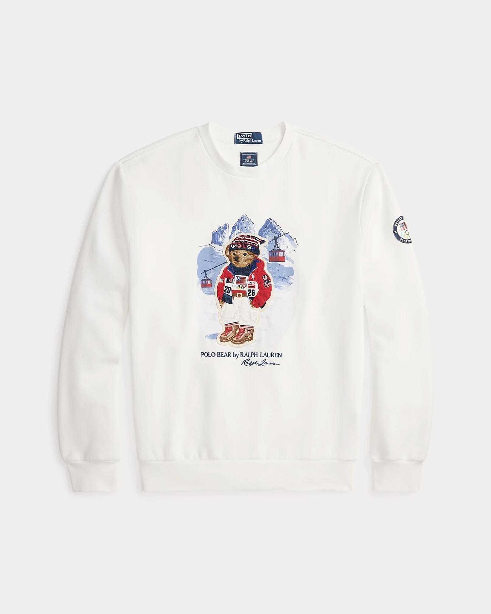 RL Team USA Polo Bear Sweatshirt