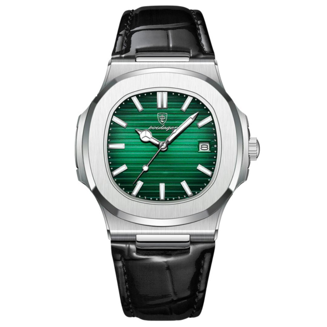 POEDAGAR Watch Nautilus Pelle
